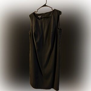 EUC I.N. STUDIO WOMAN 14w Black Sleeveless Dress